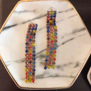 BaubleBar Colorful Gem Earrings!